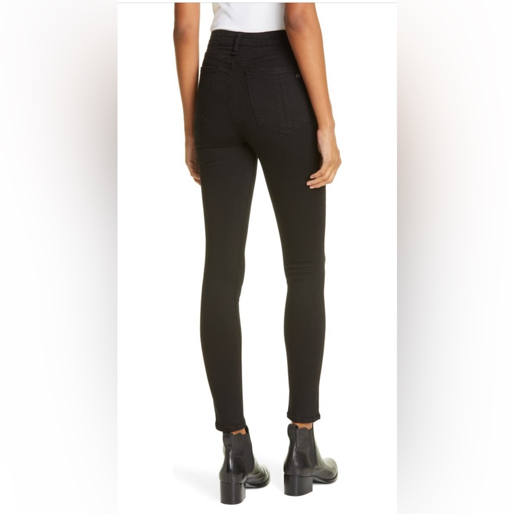 Nina High-Rise Skinny Jean- Black Rag & Bone
